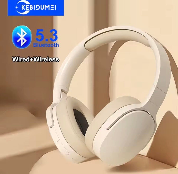 Bluetooth 5.3 Gaming Headphones Dual Mode Wireless Noise Reduction