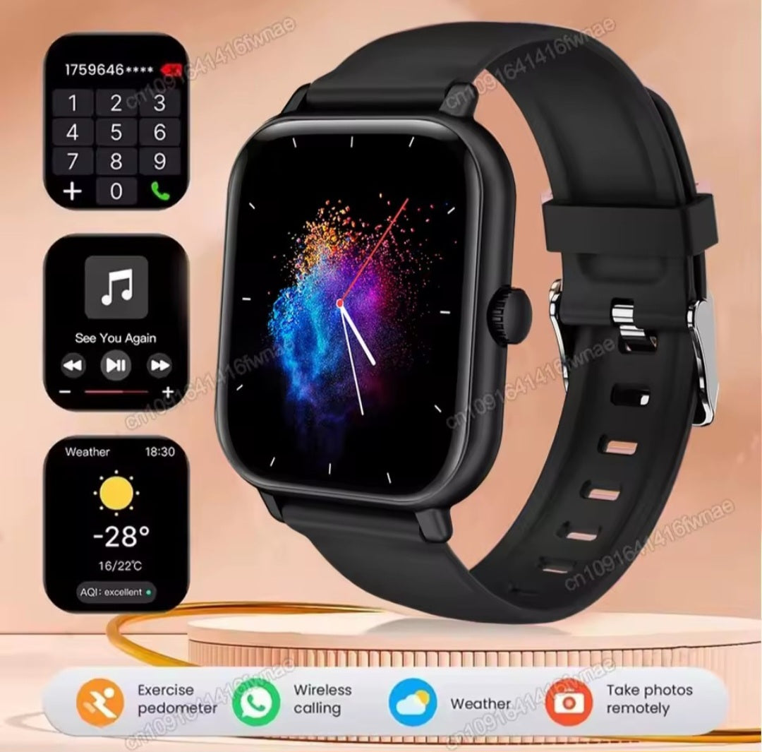 Smart Watch For Android And IOS, 2.01 Inch HD Display 15+ Functions Men and Womens