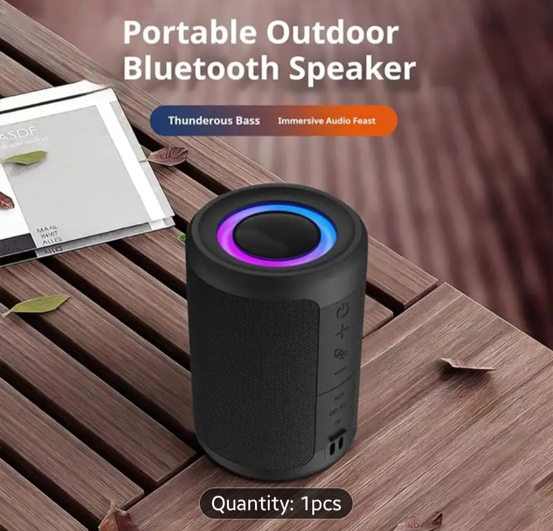 Mini Bluetooth Speaker Small Portable Wireless Speaker 30W TWS Stereo Sound Travel Outdoor Gym Music Player Lightweight